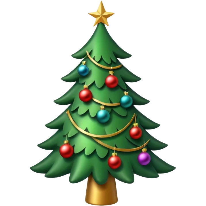 christmas tree emoji