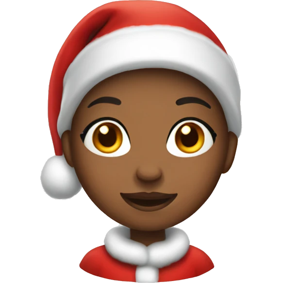 Santa Claus girl emoji