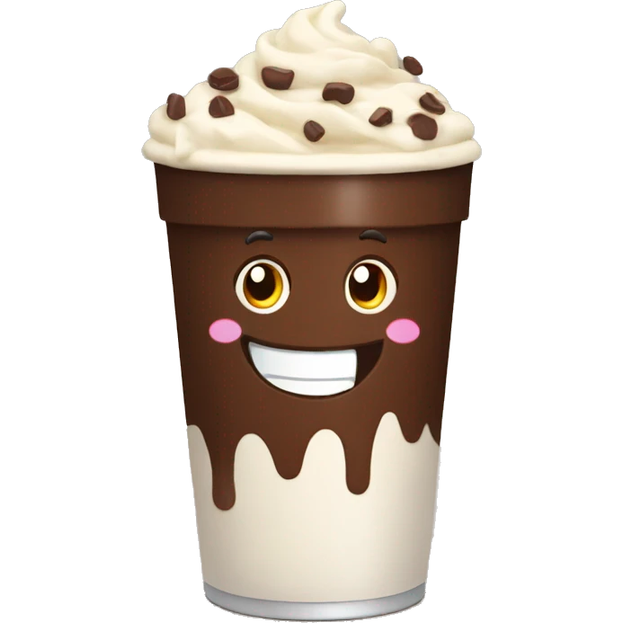 Chocochip shake emoji