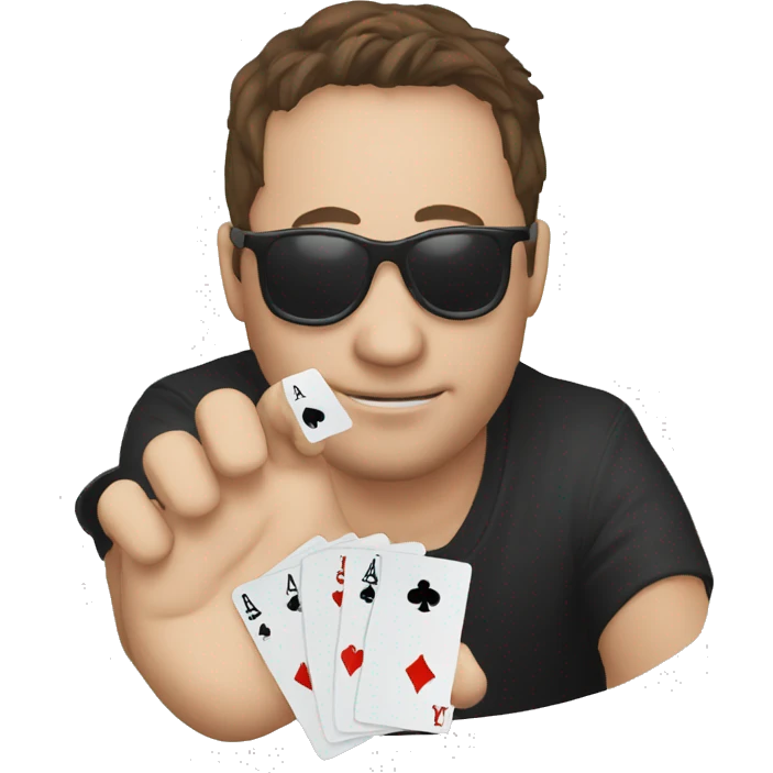 please create a cool poker chip as a emoji emoji