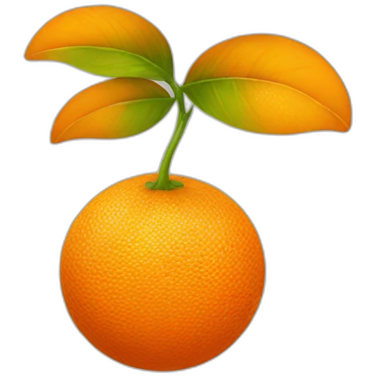 orange emoji