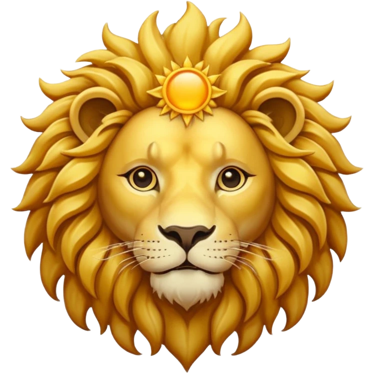 شیر و خورشید emoji