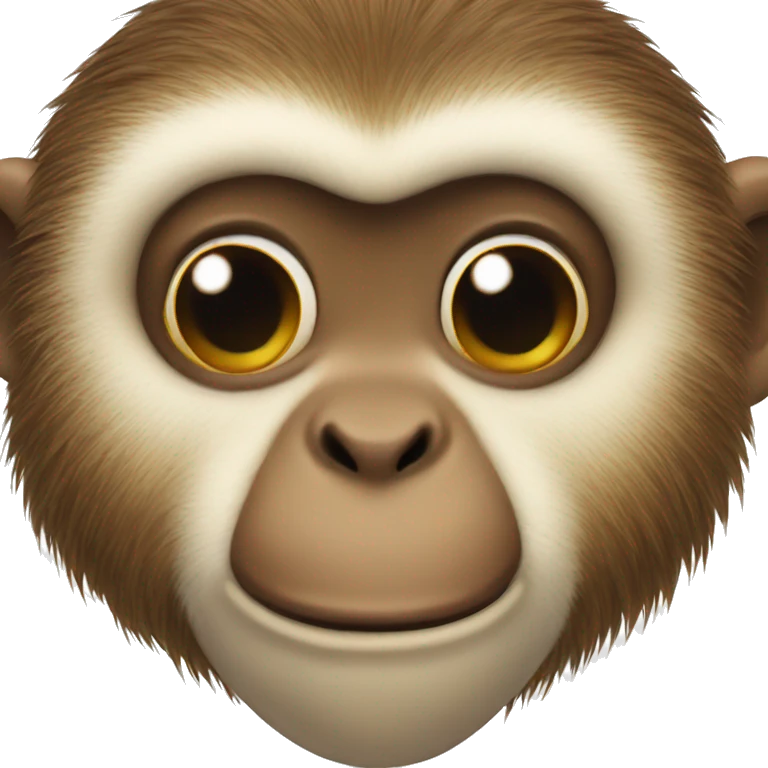 kissing monkey face emoji