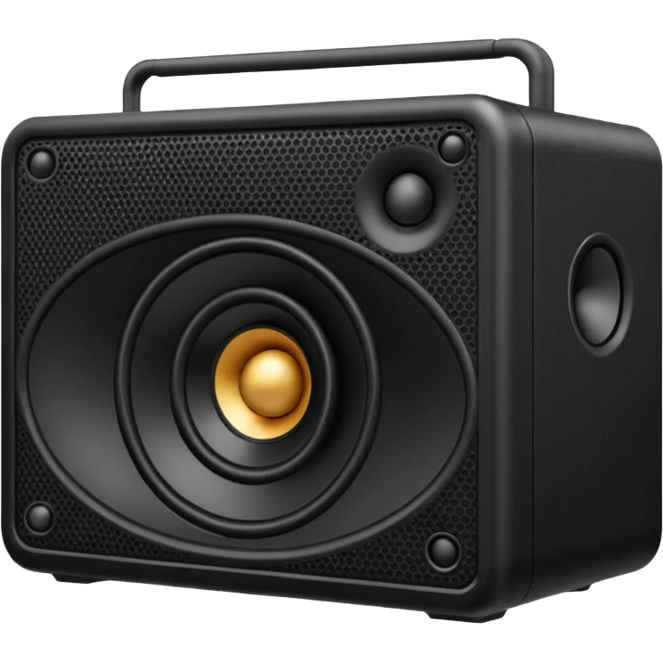 Big speaker emoji