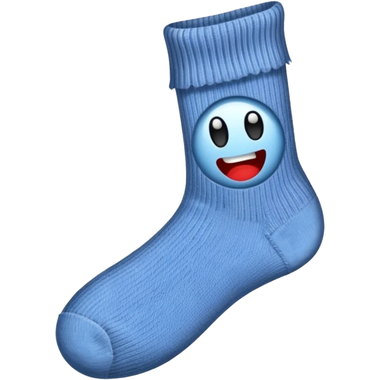 sock with toe ripped emoji