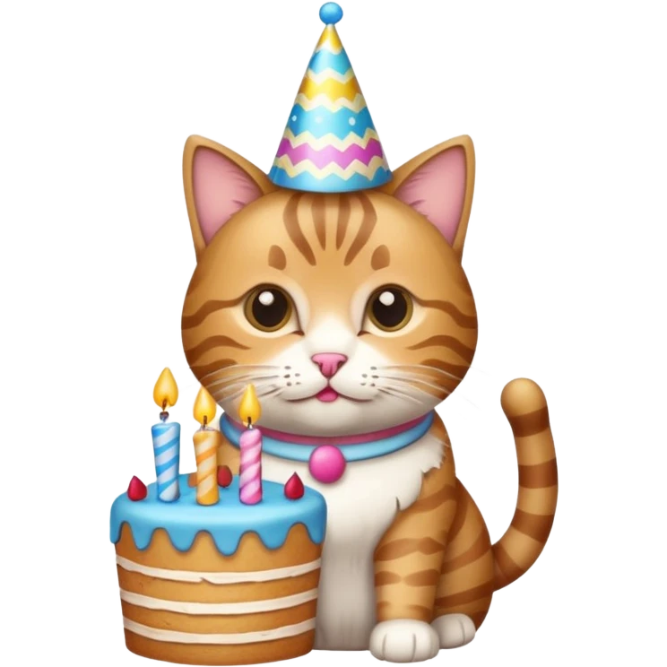 cat's Birthday🐈 emoji