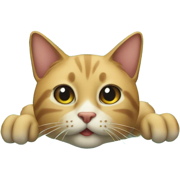 Cat in the pool emoji
