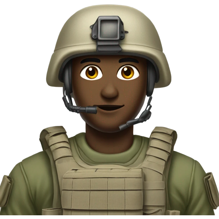 super realistic military with missle emoji