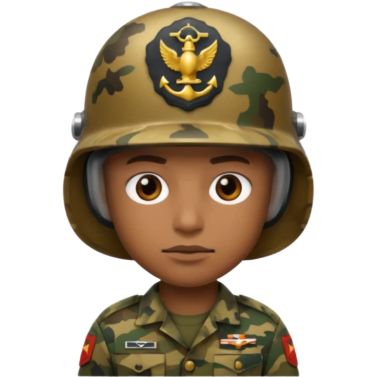 crie emojis de um militar do corpo de fuzileiros navais emoji