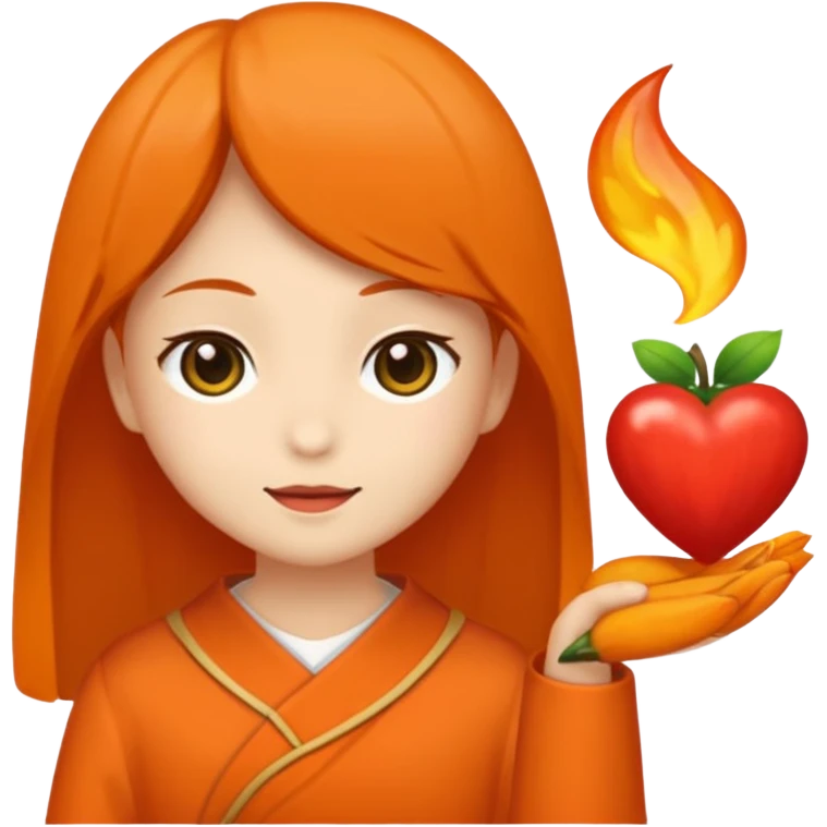 色はもうちょっとファンシーな感じでコラソン部分をもう少しハートが燃える感じで豪華にお願いします emoji