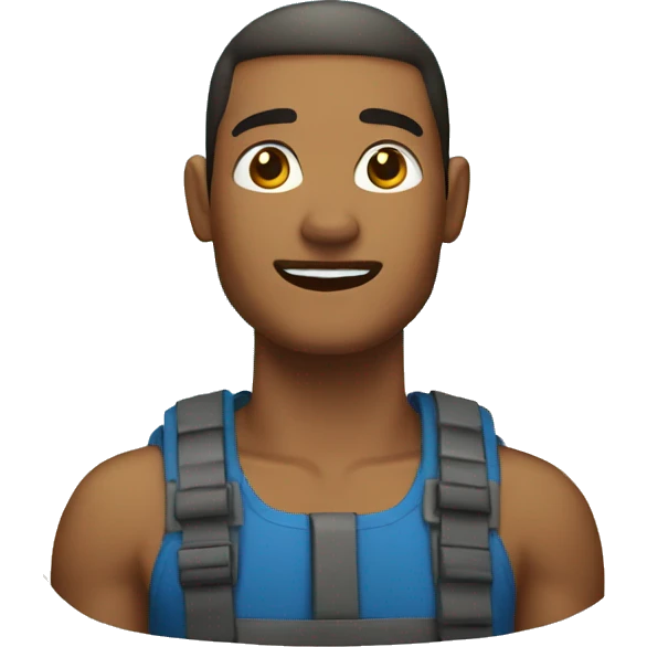 Adulto Relajado en una isla emoji
