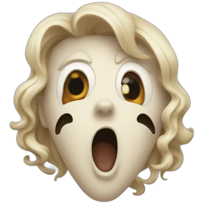Scream emoji