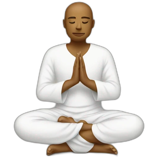 méditation emoji