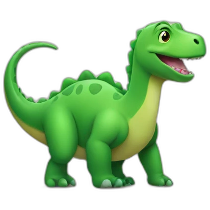 Green Dino  emoji