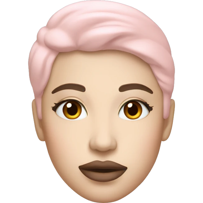 powder blush emoji