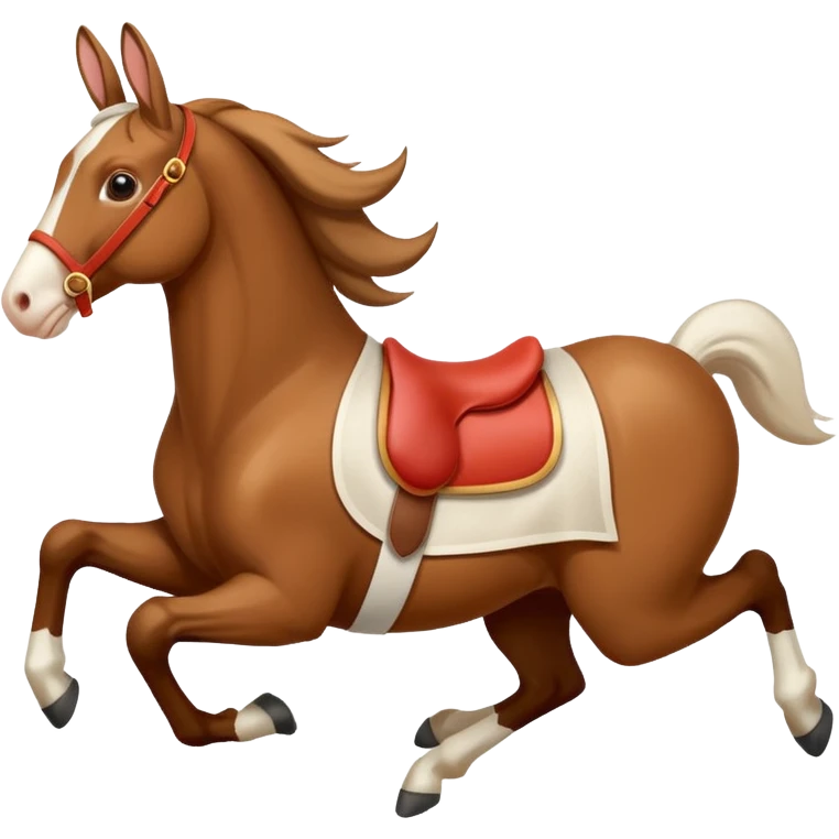 rabbit horse galloping  emoji