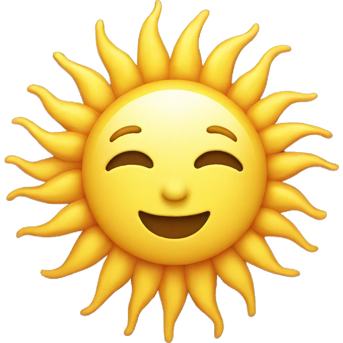Sun Is up emoji
