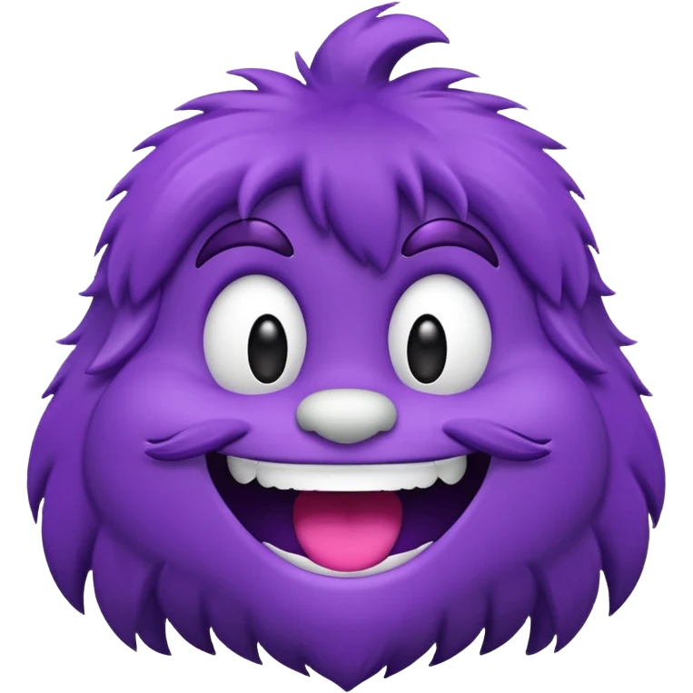  McDonald’s grimace mascot  emoji
