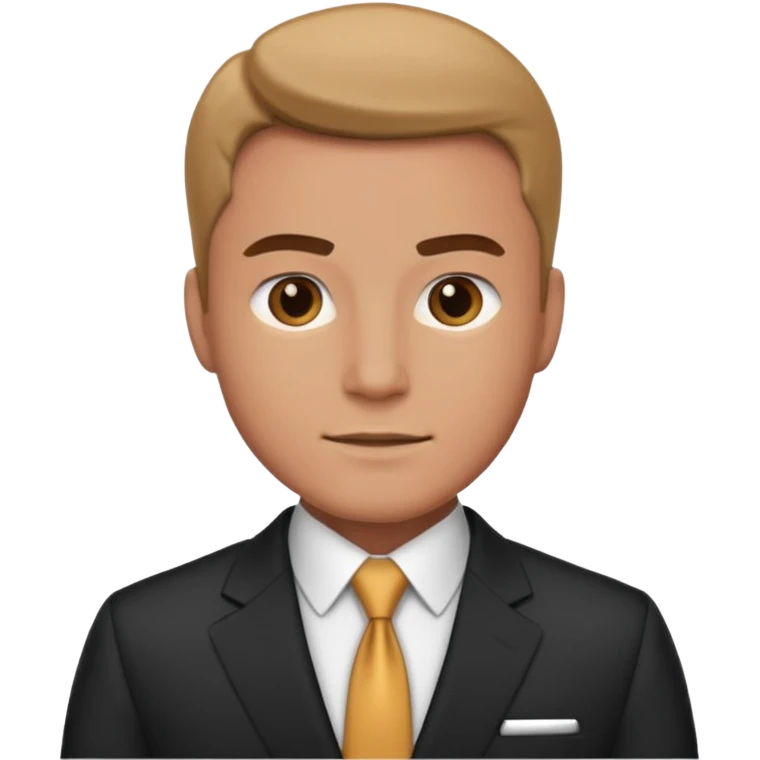 men in suit emoji