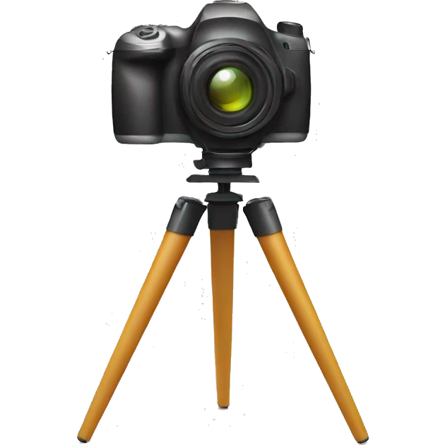 camera on tripod emoji