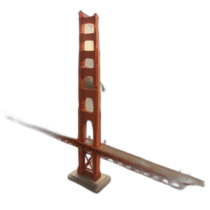 the golden gate emoji