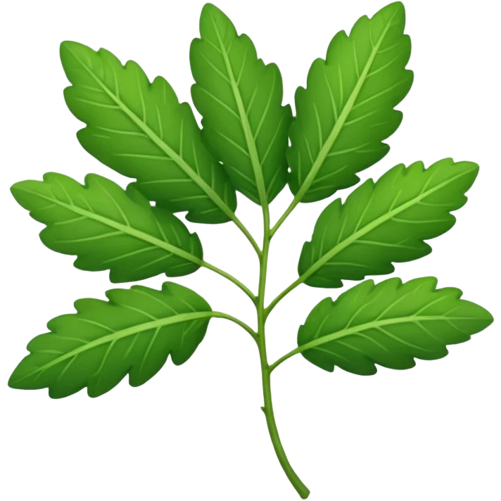 A Mexican herb emoji