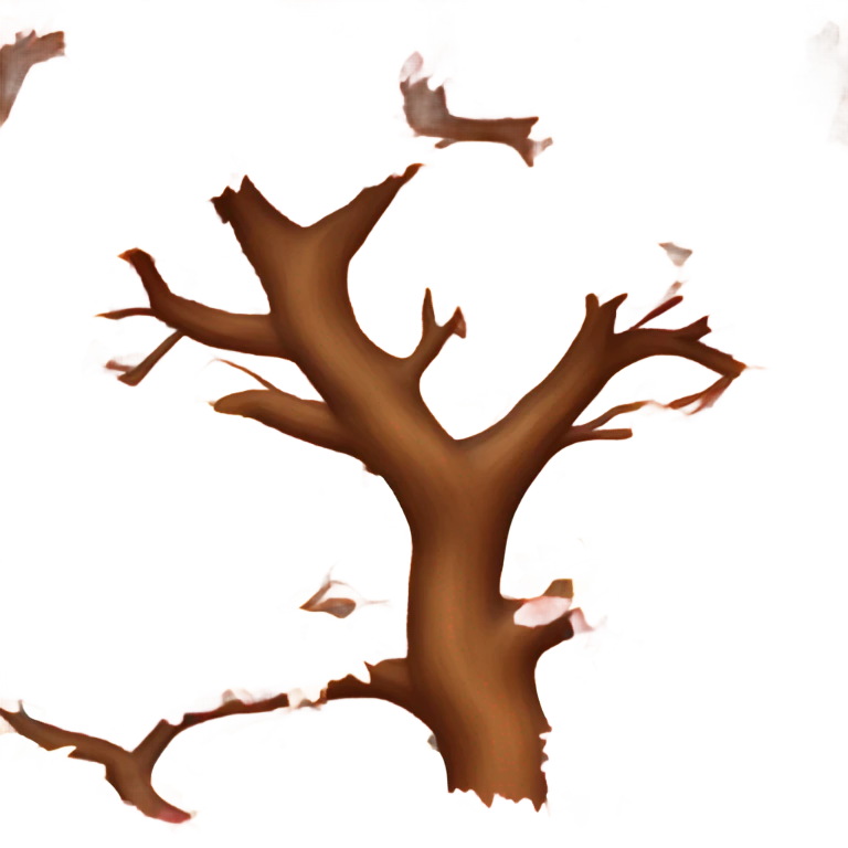 Fall tree emoji