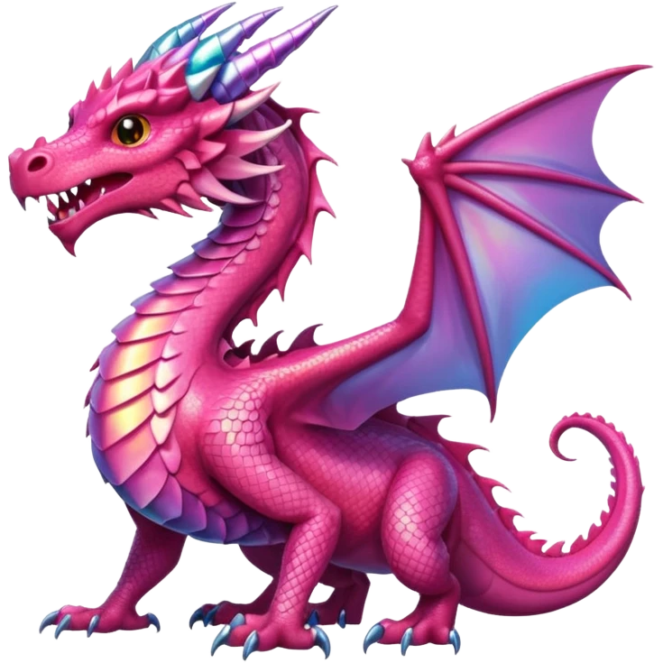 pink dragon emoji