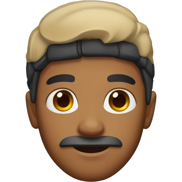 without mustache emoji