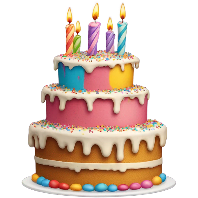 Birthday cake  emoji