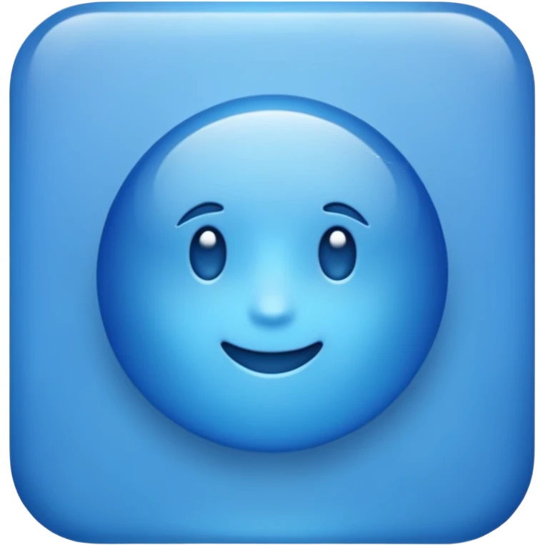 this image 🌿 but with blue color emoji