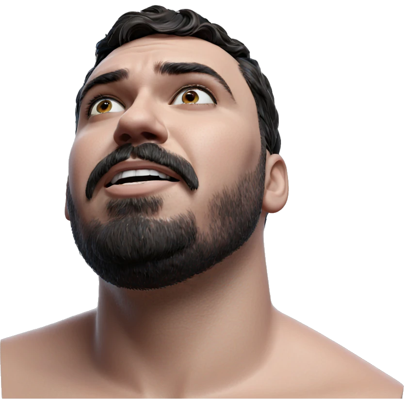 realistic portrait of a man emoji