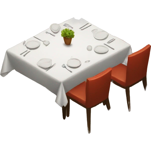 Restaurant tables  emoji