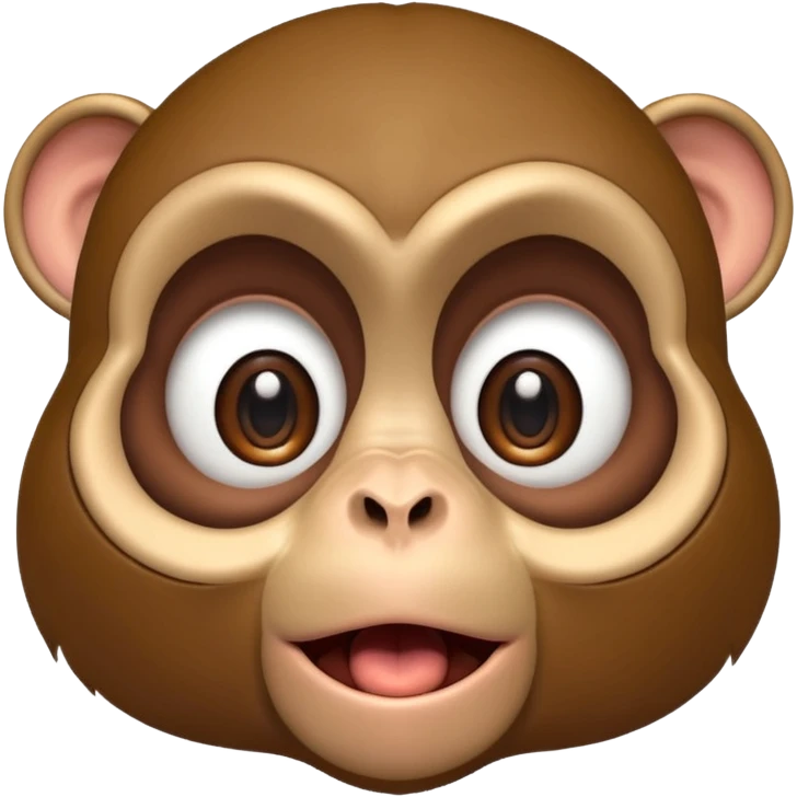 Shocked monkey  emoji