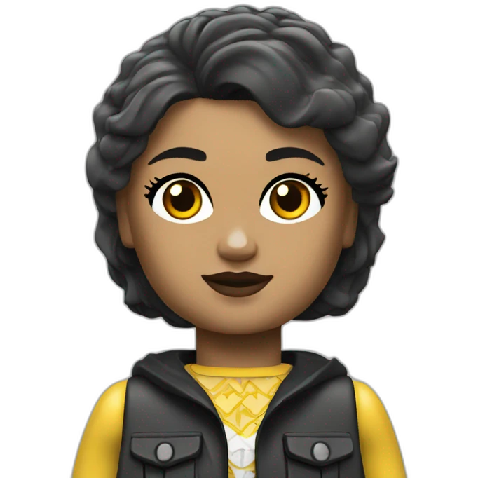 girl lego emoji