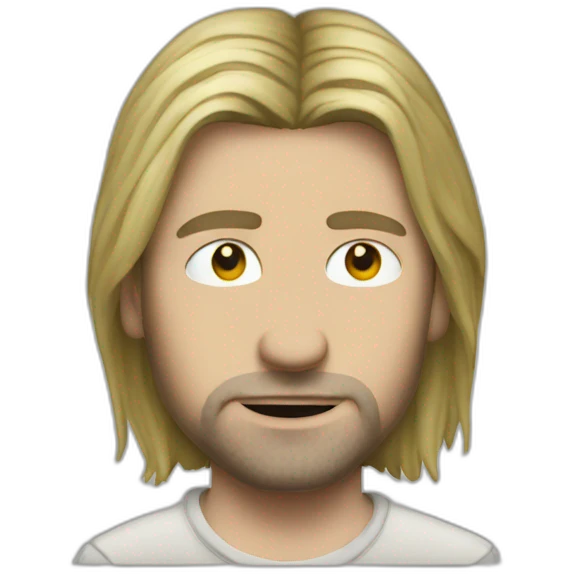 Kurt cobain emoji