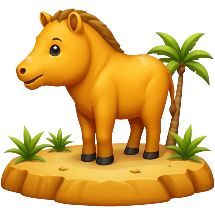 Bitcoin dans la savane emoji