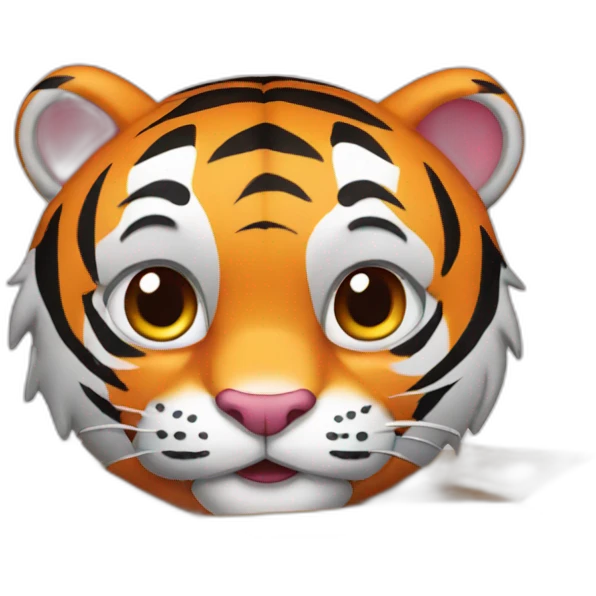 tiger with box emoji