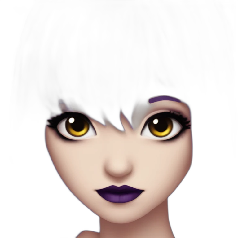 Elissabat-lightpinkskin-with-bangs-long-hair-dark-plumpurple-and-black-vampire-goth-makeup-pinkeyes-romanticgothcloses- emoji