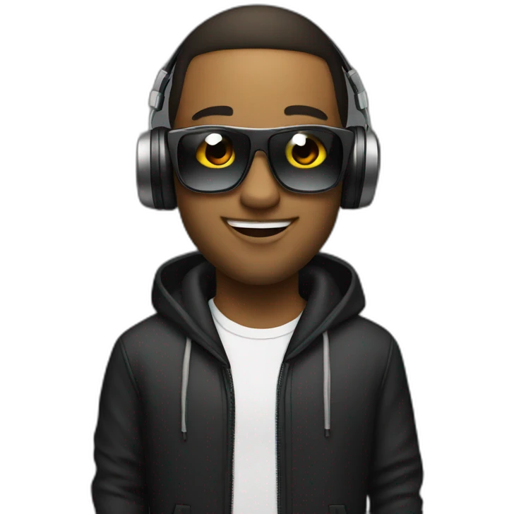 dj emoji | AI Emoji Generator