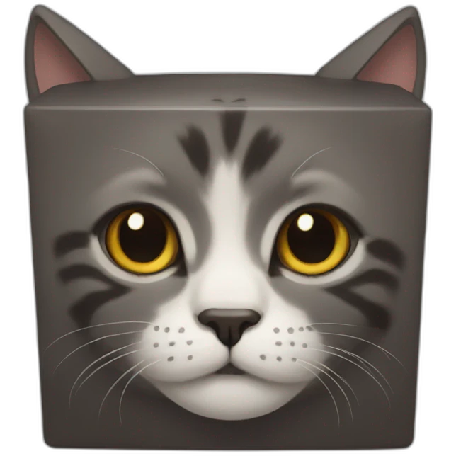 cube cat emoji