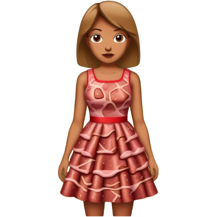 picasso art woman with SPAM MEAT Landscape  emoji