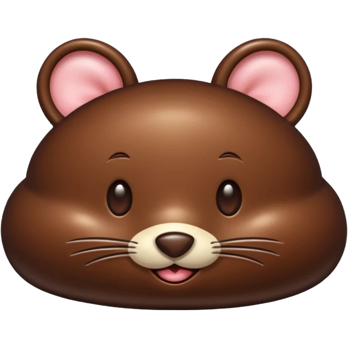 Chocolate mouse  emoji