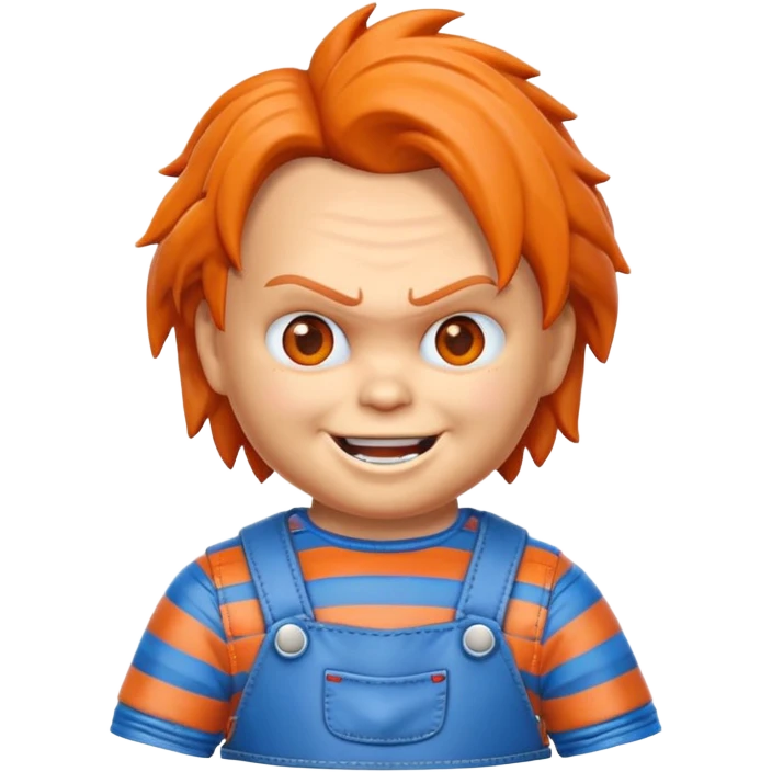 Un emojin de chuky emoji