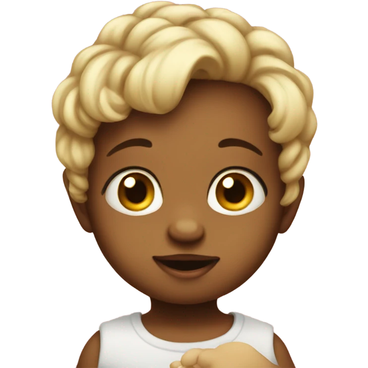 baby tiny a lot emoji