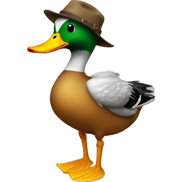 Redneck duck emoji
