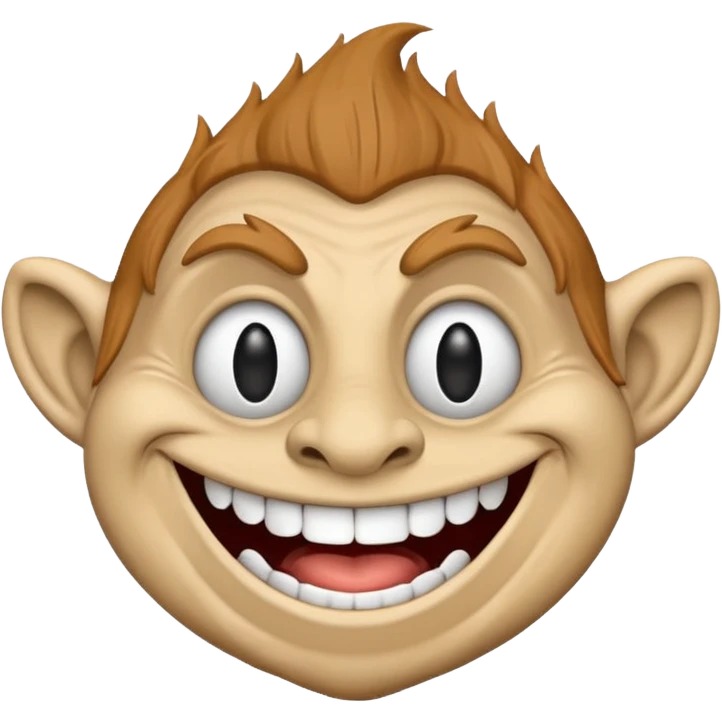Troll face emoji