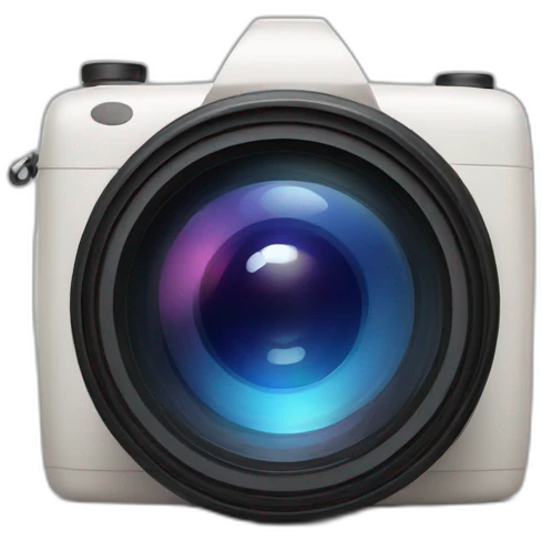 camera lens emoji