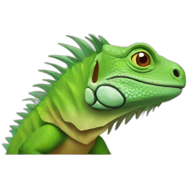 Iguana emoji