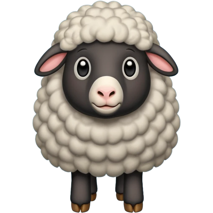 Black sheep emoji  emoji